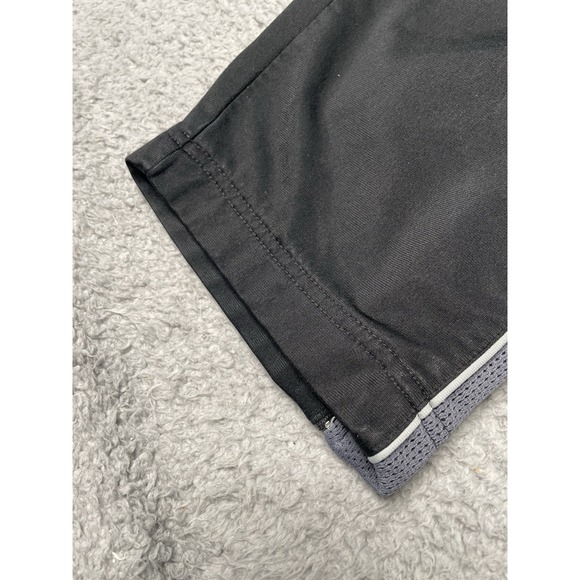 Vintage Y2K Nike Black Track Sweat Pants 1/4 Bottom Zip Sliver Tag Mens XLarge - Picture 13 of 13